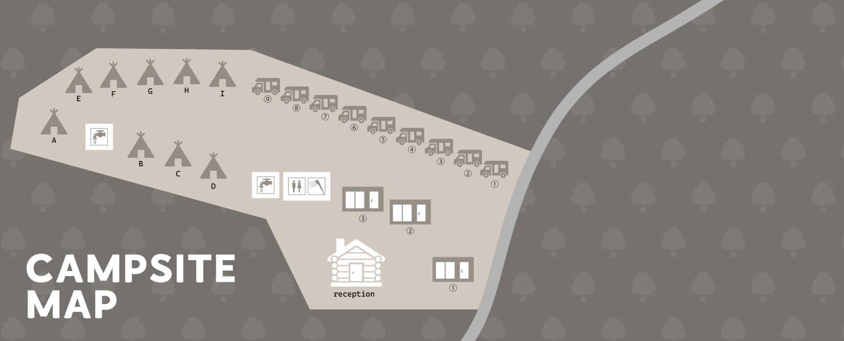 CAMPSITE MAP